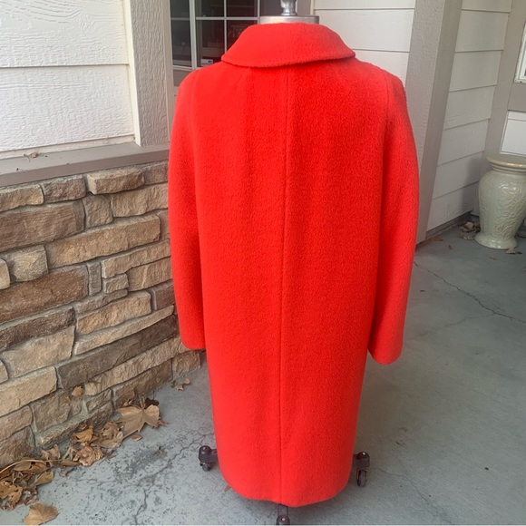 Vintage Andover mohair blend fleece coat - Picture 3 of 10